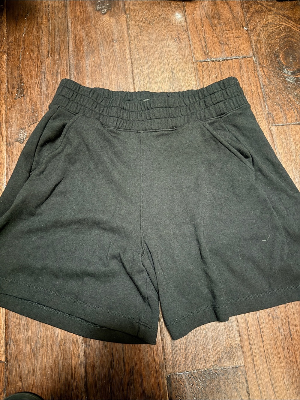 AYR Black Women’s Shorts with Elastic Waist